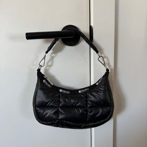 LeSport Sac Puffy Small Hobo - BLACK NWOT
